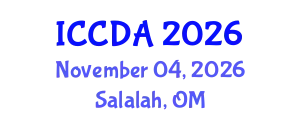 International Conference on Computing and Data Analytics (ICCDA) November 04, 2026 - Salalah, Oman