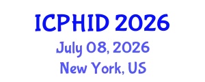 International Conference on Public Health and Infectious Diseases (ICPHID) July 08, 2026 - New York, United States