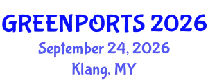 Green Ports (GREENPORTS) September 24, 2026 - Klang, Malaysia