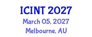 International Conference on Information and Network Technologies (ICINT) March 05, 2027 - Melbourne, Australia