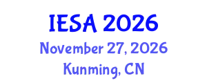 International Conference on Intelligent Environmental Sensing and Analytics (IESA) November 27, 2026 - Kunming, China