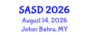 International Conference on Smart Agriculture and Sustainable Development (SASD) August 14, 2026 - Johor Bahru, Malaysia