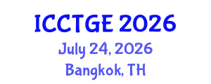 International Conference on CRISPR Technologies and Genome Editing (ICCTGE) July 24, 2026 - Bangkok, Thailand