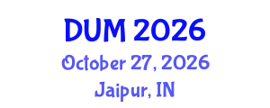 Distribution Utility Meet (DUM) October 27, 2026 - Jaipur, India