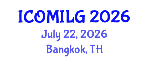 International Conference on Military Operations, International Law, and Legal Governance (ICOMILG) July 22, 2026 - Bangkok, Thailand