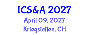 International Conference On Surgery & Anesthesia April 09, 2027 - Kriegstetten, Switzerland