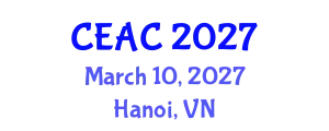International Civil Engineering and Architecture Conference (CEAC) March 10, 2027 - Hanoi, Vietnam