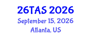 Talent Acquisition Summit (26TAS) September 15, 2026 - Atlanta, United States