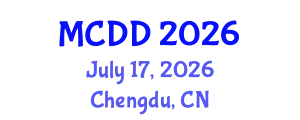 International Conference on Medicinal Chemistry and Drug Discovery (MCDD) July 17, 2026 - Chengdu, China