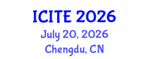 Int'l Conference on Information Technology in Education July 20, 2026 - Chengdu, China