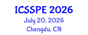 Int'l Conference on Sport Science and Physical Education July 20, 2026 - Chengdu, China