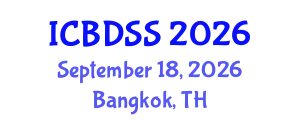International Conference on Big Data and Social Sciences (ICBDSS) September 18, 2026 - Bangkok, Thailand
