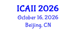 International Conference on Artificial Intelligence Innovation (ICAII) October 16, 2026 - Beijing, China