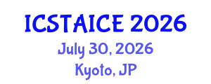 International Conference on Smart Technology, Artificial Intelligence and Computer Engineering (ICSTAICE) July 30, 2026 - Kyoto, Japan