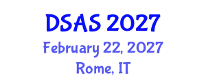 The Data Science and AI Summit February 22, 2027 - Rome, Italy