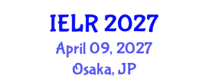 International Conference on Innovative Education and Learning Resources (IELR) April 09, 2027 - Osaka, Japan