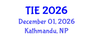 International Conference on Transformative Inclusive Education (TIE) December 01, 2026 - Kathmandu, Nepal