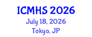 International Conference on Medical & Health Science (ICMHS) July 18, 2026 - Tokyo, Japan