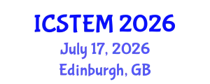 International Conference on Science, Technology, Engineering and Management (ICSTEM) July 17, 2026 - Edinburgh, United Kingdom