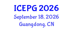 International Conference on Energy, Power and Grid (ICEPG) September 18, 2026 - Guangdong, China
