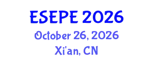 International Conference on Energy Systems, Electrical and Power Engineering (ESEPE) October 26, 2026 - Xi'an, China