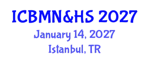 International Conference on Biology, Microbiology, Nursing & Health Sciences January 14, 2027 - Istanbul, Turkey