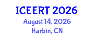 International Conference on Information Control, Electrical Engineering and Rail Transit (ICEERT) August 14, 2026 - Harbin, China