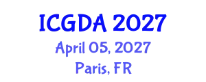 International Conference on Geoinformatics and Data Analysis (ICGDA) April 05, 2027 - Paris, France