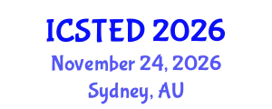 International Conference on Sustainable Tourism and Economic Development (ICSTED) November 24, 2026 - Sydney, Australia