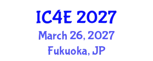 International Conference on E-Education, E-Business, E-Management and E-Learning (IC4E) March 26, 2027 - Fukuoka, Japan