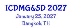 International Congress on Disaster Management, Globalization & Sustainable Development January 25, 2027 - Bangkok, Thailand