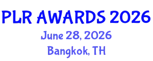 International Phenomenological Research Awards (PLR AWARDS) June 28, 2026 - Bangkok, Thailand