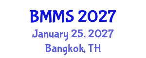 International Conference on Biology, Microbiology and Medical Sciences (BMMS) January 25, 2027 - Bangkok, Thailand
