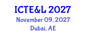 International Conference on Teaching, Education & Learning November 09, 2027 - Dubai, United Arab Emirates