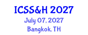 International Conference on Social Science & Humanities July 07, 2027 - Bangkok, Thailand