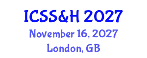 International Conference on Social Science & Humanities November 16, 2027 - London, United Kingdom