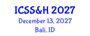 International Conference on Social Science & Humanities December 13, 2027 - Bali, Indonesia