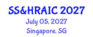 Social Science & Humanities Research Association International Conference July 05, 2027 - Singapore, Singapore