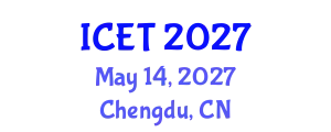 International Conference on Electronics Technology (ICET) May 14, 2027 - Chengdu, China