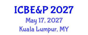 International Conference on Business, Economics & Policy May 17, 2027 - Kuala Lumpur, Malaysia