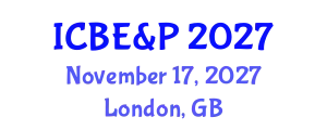 International Conference on Business, Economics & Policy November 17, 2027 - London, United Kingdom