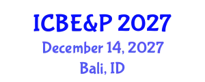 International Conference on Business, Economics & Policy December 14, 2027 - Bali, Indonesia