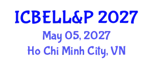 International Conference on Business, Economics, Law, Language & Psychology May 05, 2027 - Ho Chi Minh City, Vietnam