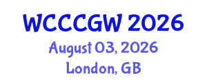 World Conference on Climate Change and Global Warming (WCCCGW) August 03, 2026 - London, United Kingdom