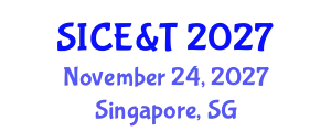 STRA International Conference on Engineering & Technology November 24, 2027 - Singapore, Singapore
