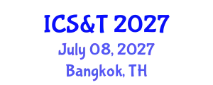 International Conference on Science & Technology July 08, 2027 - Bangkok, Thailand
