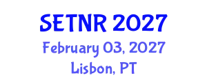 International Conference on Science, Engineering, Technology & Natural Resources (SETNR) February 03, 2027 - Lisbon, Portugal