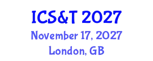International Conference on Science & Technology November 17, 2027 - London, United Kingdom