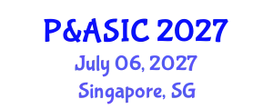 Pure & Applied Sciences International Conference July 06, 2027 - Singapore, Singapore