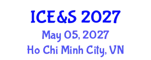 International Conference on Engineering & Sciences May 05, 2027 - Ho Chi Minh City, Vietnam